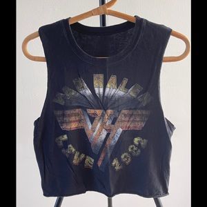 Vintage Van Halen graphic tank.